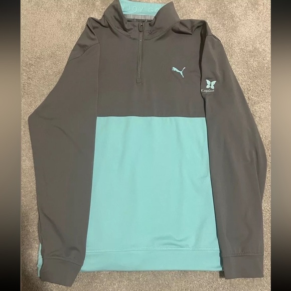 Puma Kapalua Maui Hawaii Quarter Zip Large - Picture 1 of 3
